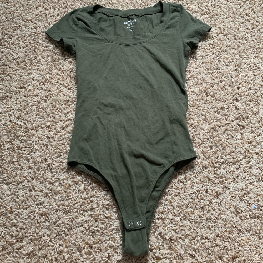 Hollister Green Bodysuit